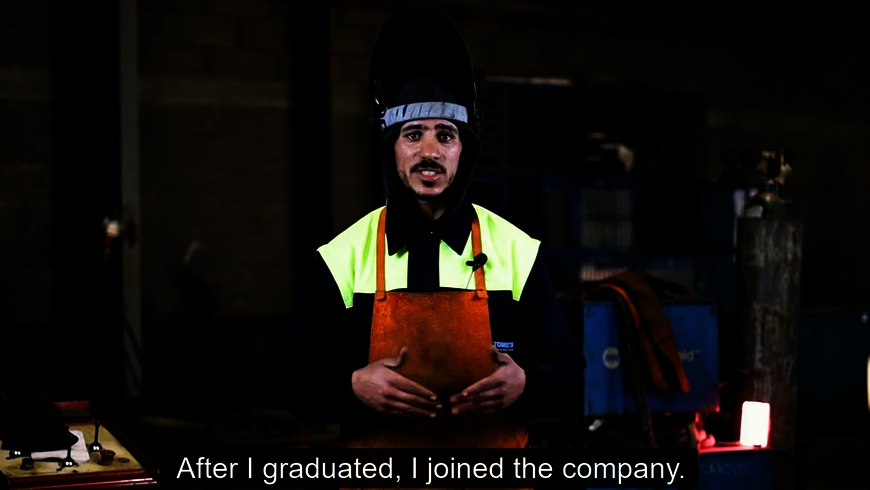 Show me your job! Welder