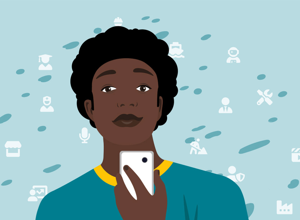 personne avec pratique